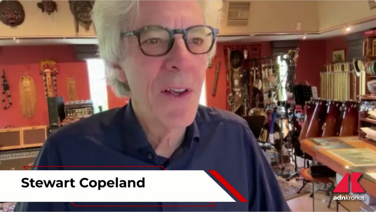 Stewart Copeland Adnkronos 2025