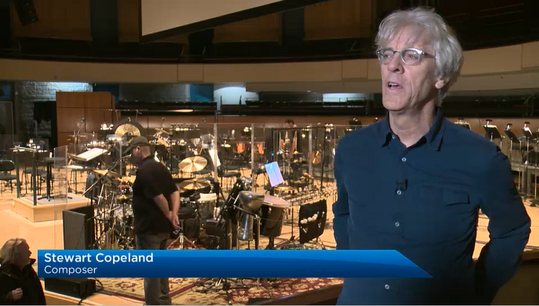 Stewart Copeland Global TV News 2019