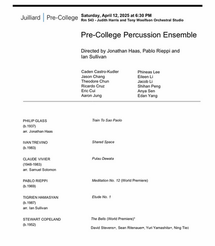 12.04.25 Stewart Copeland The Bells Program